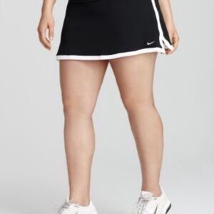 Nike Black Skirt with White Trim